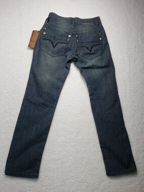Blue Rag Jeans 28x32 Denim Slim Classic Style Designed Downtown LA New w Tags